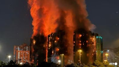 3 Orang Ditahan terkait Horor Kebakaran 7 Tower Apartemen di Hongkong