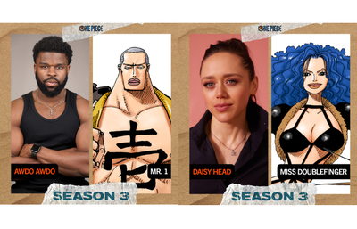 Setelah Ace dan Bon Clay, Netflix Kembali Perkenalkan 2 Pemeran Baru untuk One Piece Season 3!