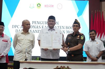 Pengukuhan DPC ABPEDNAS Bogor Dorong Tata Kelola Desa yang Lebih Transparan