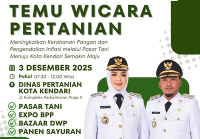 Kendari Bangun Ruang Dialog Pangan, Pertemukan Petani dan Publik
