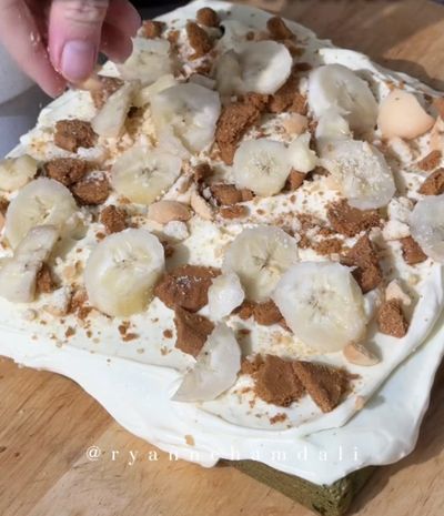 Lembut dan Creamy! Begini Resep Banana Pudding Matcha Brownies yang Bikin Nagih