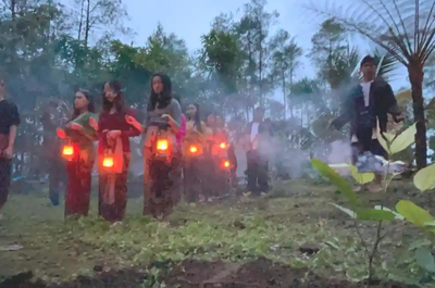 Diskusi dan Tanam Pohon Bersama Pegiat Budaya dan Perhutani