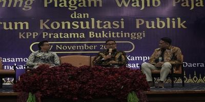 Bangga! Pemerintah Kota Bukittinggi Raih 3 Piagam Penghargaan Dalam Ajang Launching Piagam Wajib Pajak dan Forum