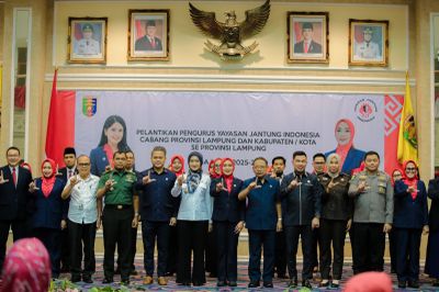 Pemprov Lampung Ajak Pengurus YJI Jadi Garda Terdepan dalam Meningkatkan Kesadaran Kesehatan Jantung