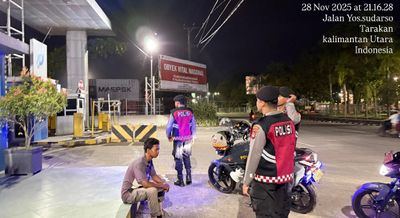 CIPTAKAN RASA AMAN PATROLI SAT SAMAPTA POLRES TARAKAN