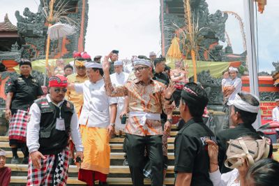 Gubernur Mirza Tegaskan Umat Hindu Jadi Bagian Penting Pembangunan Lampung