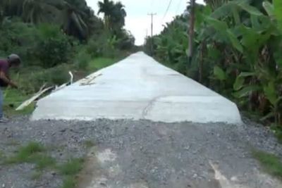 Pembangunan Jalan Rigit Beton Permudah Akses ke Wisata Mangrove Pangkal Babu