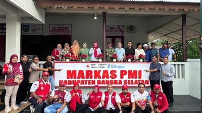 Markas Baru PMI Bangka Selatan Diresmikan, Lahirkan Lebih Banyak Relawan Kemanusiaan