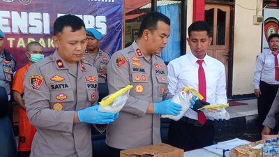 Polres Tarakan Gagalkan Penyelundupan 3 Kg Sabu ke Bontang