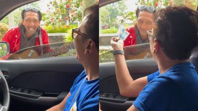 Pengamen Kaget Bertemu Personel Java Jive Saat Asyik Nyanyikan Gerangan Cinta di Jalanan