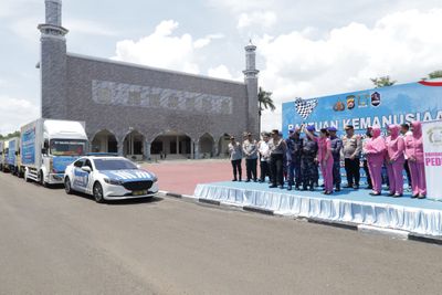 Polda Banten Kirim Bantuan Kemanusiaan untuk Korban Bencana Sumatra