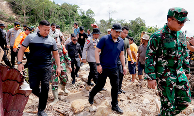 Bobby Nasution Pimpin Langsung Aksi Cepat Tangani Bencana di Tapteng