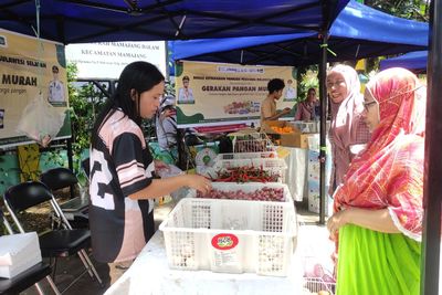 Pemprov Sulsel Gelar 150 Gerakan Pangan Murah demi Kendalikan Harga Jelang Nataru