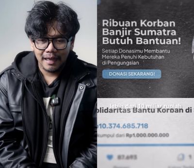 Aksi Cepat Ferry Irwandi: Donasi Tembus Rp10,3 Miliar, 87 Ribu Orang Tergerak Bantu Korban Banjir dan Longsor Sumatra
