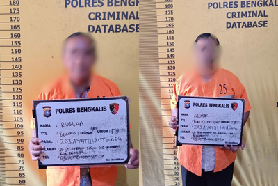 Mafia Tanah di Bengkalis Ditangkap Polisi