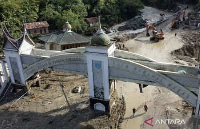 Miris! Lembah Anai yang Jadi Primadona Wisata Sumatera Kini Putus dan Penuh Lumpur Digulung Banjir