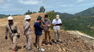 Polda Banten Sidak 28 Lokasi Pertambangan di Bojonegara dan Puloampel Kab.Serang