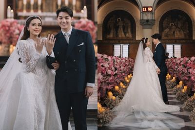 Tampil Bak Royal Bride, Intip Detail Gaun Pengantin Brisia Jodie yang Simpel, Mewah, dan Timeless