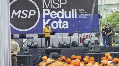Semringahnya PPSU Dapat Hadiah Natal dan Tahun Baru! 10.000 Paket Sembako Dibagikan di Seluruh Jakarta