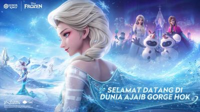 Kolaborasi Frozen x Honor of Kings Kembali, Dapatkan Skin Gratis Shi, Snowventure!