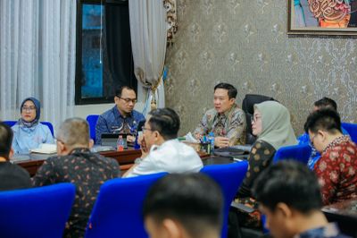 Pemprov Lampung Evaluasi Aplikasi Lampung In bersama Tim Jakarta Smart City