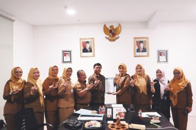 Tingkatkan Layanan, Perpustakaan Daerah Provinsi Lampung Ikuti Akreditasi Perpusnas RI