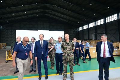 Persiapan Home Base Rafale, Dubes Prancis Kunjungi Lanud Roesmin Nurjadin
