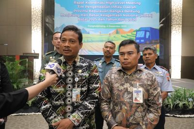 Jelang Nataru, Babel Jaga Inflasi Daerah Tetap Terkendali, Terpantau Beberapa Kabupaten Tinggi