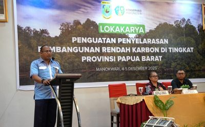 Papua Barat Mantapkan Arah Pembangunan Rendah Karbon Lewat Lokakarya Lintas Sektor di Manokwari