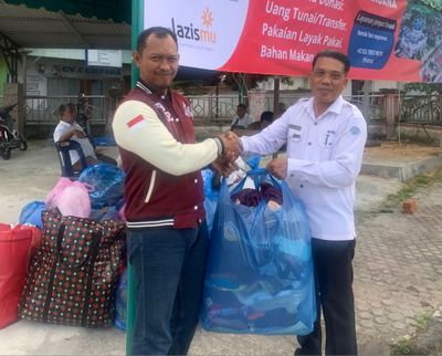 3 hari Dibuka, Posko Donasi Bencana Muhammadiyah Sabang Kumpulkan Lebih dari 5 Ton Barang Kebutuhan