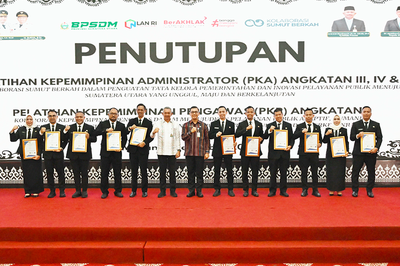 Penutupan Pelatihan PKA-PKP: Pemimpin Diminta Adaptif, Tegas, dan Inovatif