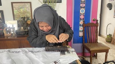 RSBS Hidupkan Kembali Batik Cap Singhasari Lewat Tradisi Reboan