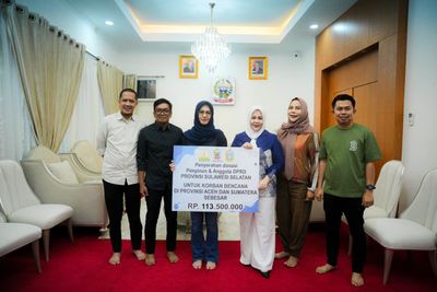 DPRD Sulsel Serahkan Bantuan Rp113 Juta untuk Korban Bencana di Sumatera, Donasi Terkumpul Hanya Dalam Sehari