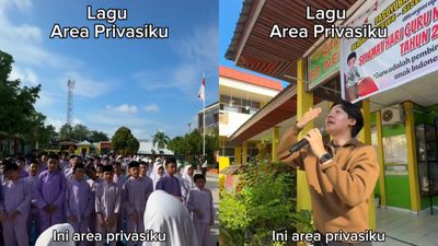 Lewat Lagu Area Privasiku, Pria Ini Ajak Siswa SD Berani Lindungi Diri dari Pelecehan