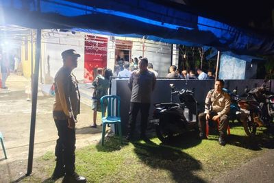 Polsek Bontosikuyu Amankan Ibadah Sambut Natal di Binanga Benteng Selayar