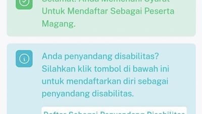 Pemagangan Nasional Meluncurkan Fitur Pendaftaran untuk Penyandang Disabilitas