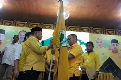 Tiga Rival Gugur Verifikasi, Iskandar Mangopa Pimpin Golkar Kabupaten Gorontalo Secara Aklamasi