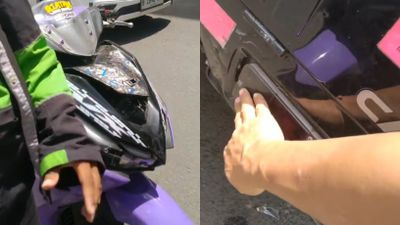 Selesaikan Insiden dengan Kepala Dingin, Driver Ojol dan Sopir Pick Up Ini Tuai Pujian Warganet