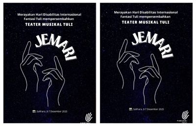 Pertama di Indonesia, Musikal Jemari Peringati Hari Disabilitas Internasional
