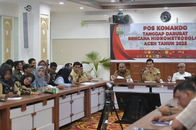 Pemulihan Aceh Pascabencana Dikebut, Sekda Ajak LSM & Relawan Perkuat Koordinasi