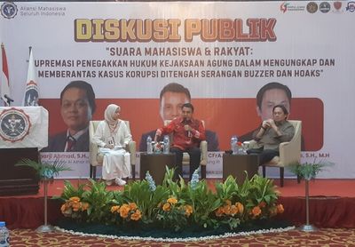 Ratusan Mahasiswa Nyatakan Dukungan untuk Kejagung Berantas Korupsi