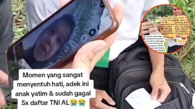 Perjuangan Menyentuh Anak Yatim Lolos Jadi Anggota TNI Setelah 5 Kali Gagal