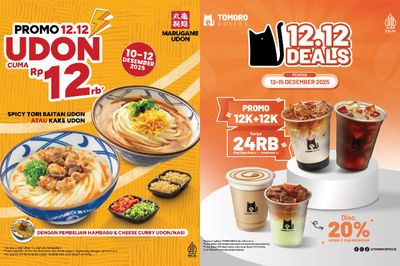 10 Daftar Promo Makanan 12.12 2025: Solaria hingga Krispy Kreme yang Siap Bikin Perut Kenyang!