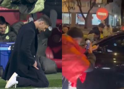 Madridistas Sapa Xabi Alonso di Luar Bernabeu Usai Kalah dari Man City: Bersabarlah, Kami Percaya Padamu!