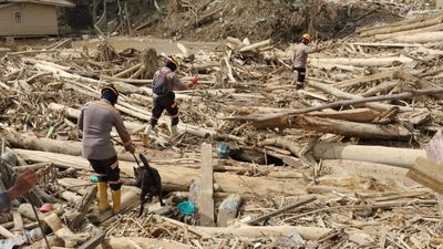 Anjing Pelacak Dikerahkan! Polri Intensifkan Pencarian di Banjir Aceh Tamiang