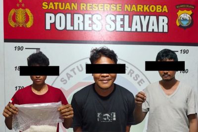 Polisi Ungkap Jaringan Peredaran Narkoba di Selayar, 3 Pelaku Ditangkap