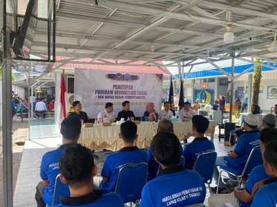 Sukses Gelar Rehabilitasi Pemasyarakatan Bersama BNNP Kaltara, Warga Binaan Optimis Raih Hidup Yang Lebih Baik Tanpa Narkoba