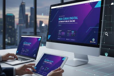 Bea Cukai Hadirkan Website Baru, Permudah Akses Layanan Publik Berbasis Digital