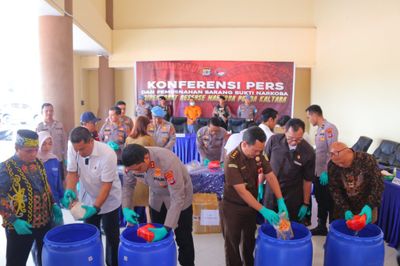 Polda Kaltara Musnahkan Hampir 10 Kg Sabu, Selamatkan Generasi Muda dari Ancaman Narkoba