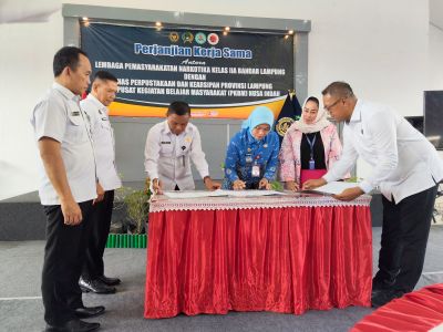 Pemprov Lampung Dukung Pemenuhan Hak Literasi bagi Warga Binaan
